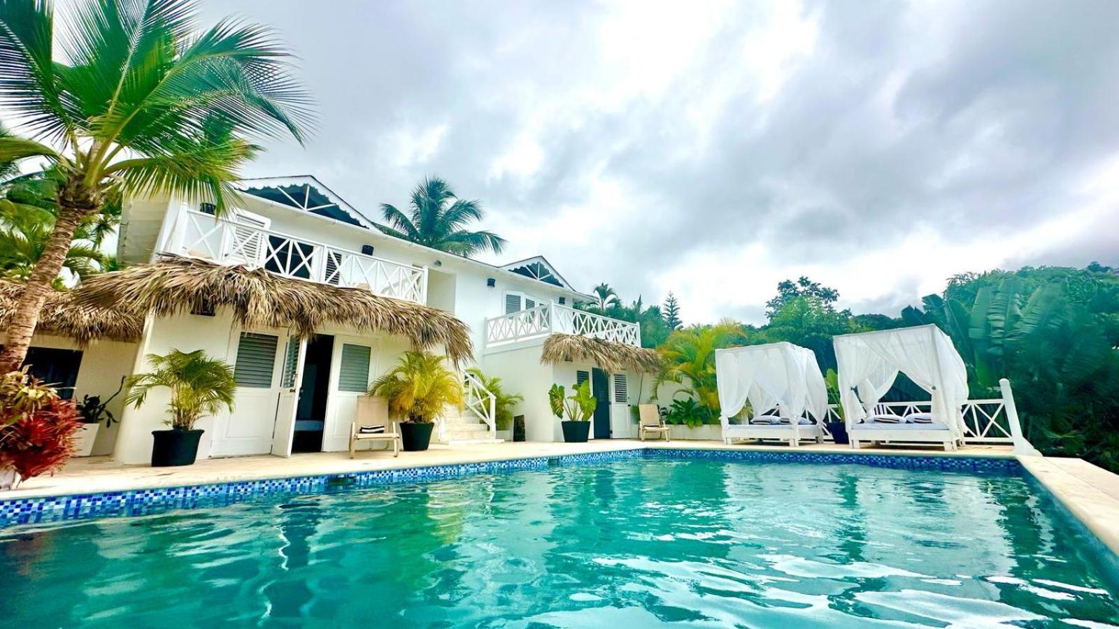 Villa Blanca Chambre D'Hotes Vue Sur Mer Las Terrenas Εξωτερικό φωτογραφία